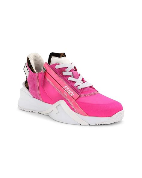 fendi flow mid-top sneakers|Fendi flow sneakers women's.